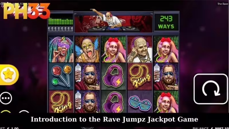 Introduction to the Rave Jumpz Jackpot Game