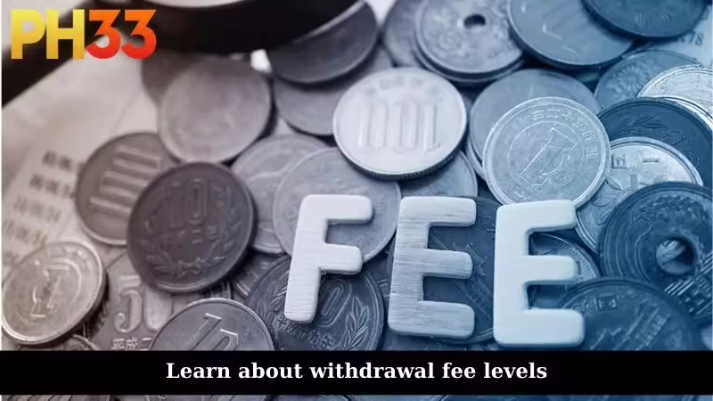 Learn about withdrawal fee levels