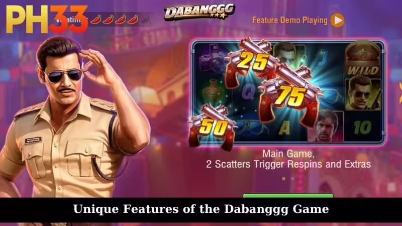 Unique Features of the Dabanggg Game