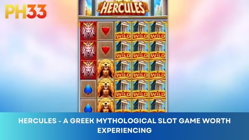 Hercules - Greek mythology slot game worth experiencing