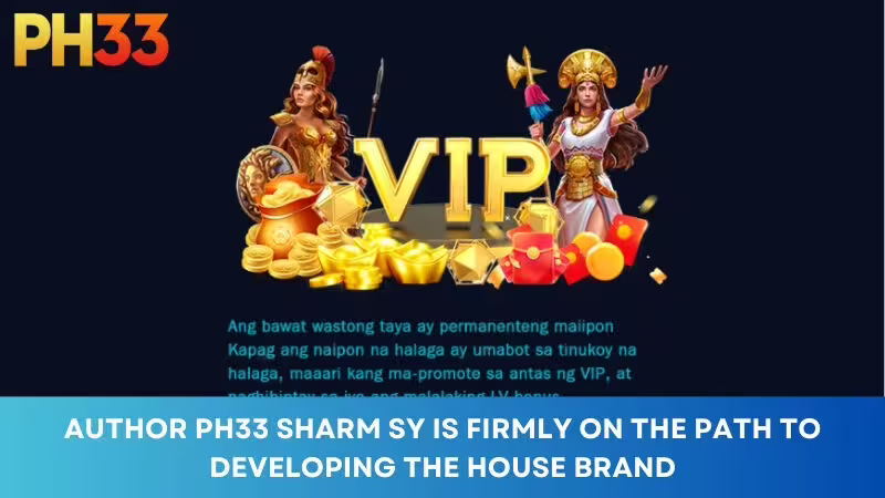 Author Sharm Sy firmly walks on the path of developing the house brand