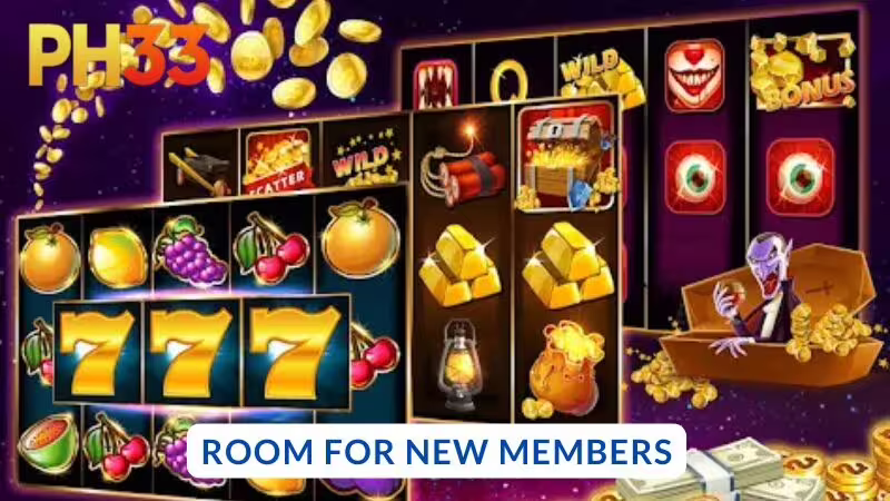 Game room for new members
